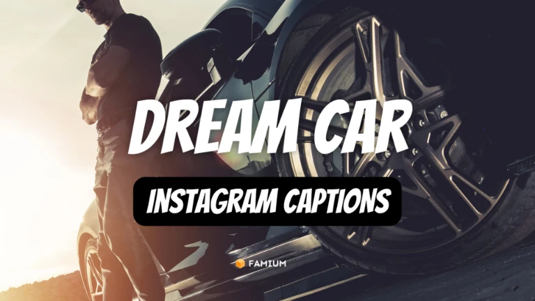 Dream Car Captions for Instagram